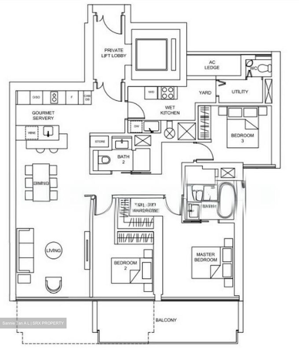 Marina One Residences (D1), Apartment #503756951